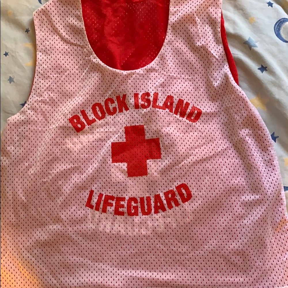 Reversible Lifeguard Pinnie - Picture 2 of 3